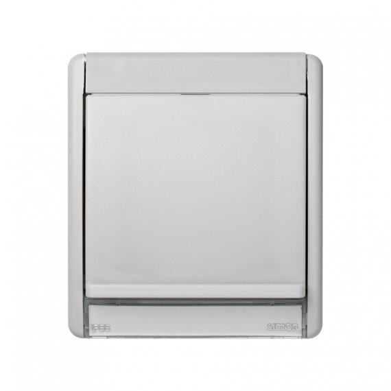 Фотография товара 'Simon 4400036-102 Рамка с прозрачной накладкой для ориент.светильников'