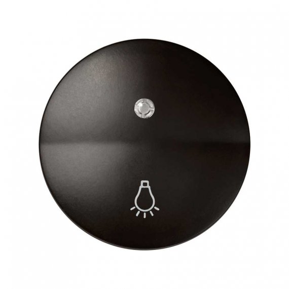 Фотография товара 'Simon 88016-32 Клавиша для выкл-ля с подсветкой и пикт."Свет", коричневый, S88'