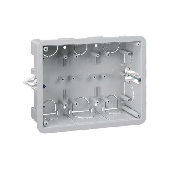 Фотография товара 'Simon SM360 Монтажная коробка встр/монтажа CIMA Classic, 3 двойных поста'