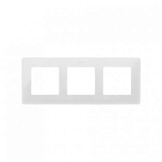 Фотография товара 'Simon 8200630-029 Рамка на 3 поста, белый/тростник, S82D'