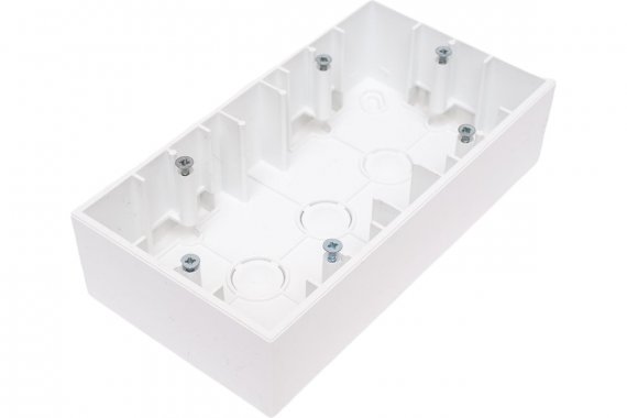 Фотография товара 'Simon 1590752-030 Коробка подъемная на 2 поста, белый, S15'