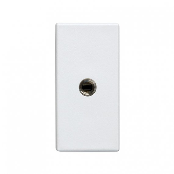 Фотография товара 'Simon 2701092-030 Розетка Mini-Jack 3,5мм узкая'