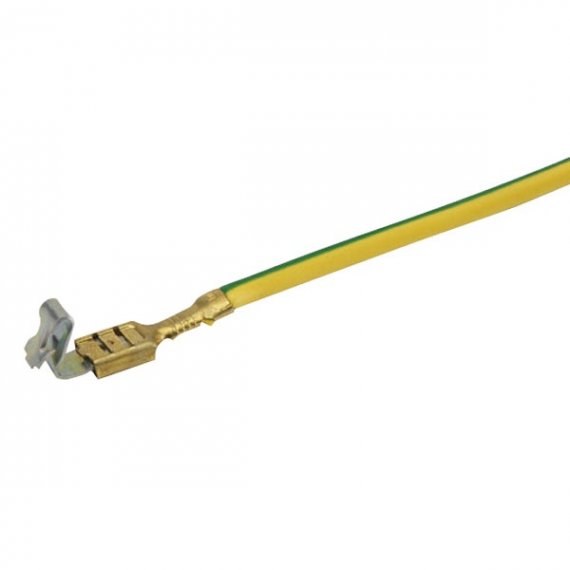 Фотография товара 'Simon TKA904 Кабель заземляющий медный 120 мм, зелёно-жёлтый, Connect'