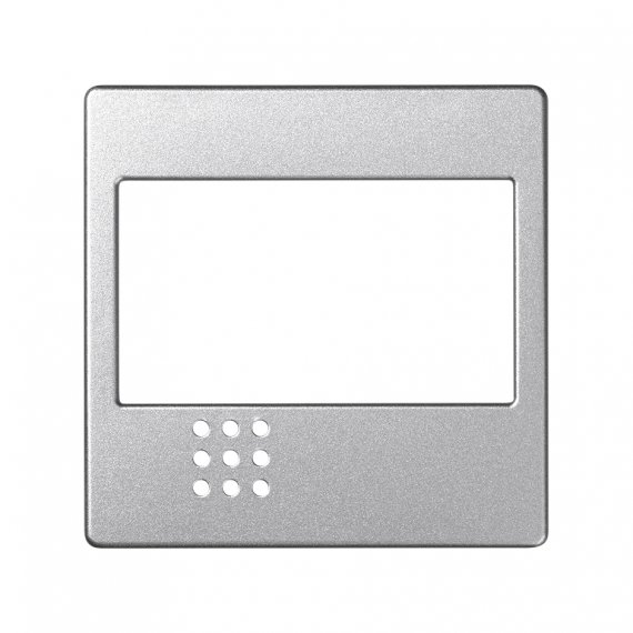 Фотография товара 'Simon 82080-93 Накладка для мех-ов с ИК-управлением, мат.алюминий, S82D'