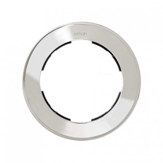 Фотография товара 'Simon 88610-33 Рамка на 1 пост, хром, S88'