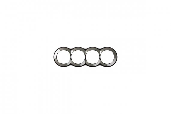 Фотография товара 'Simon 88640-35 Рамка на 4 поста, сталь, S88'