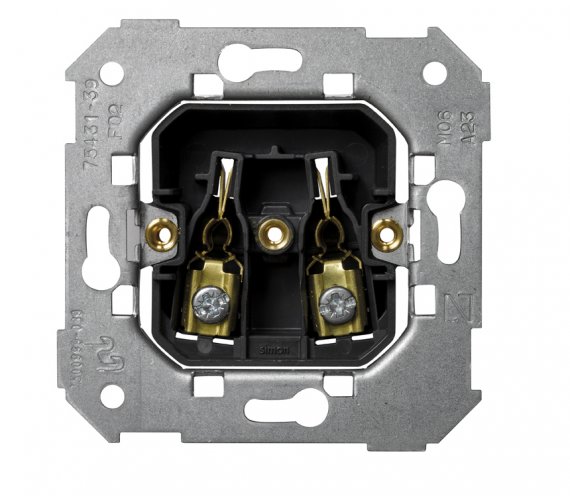 Фотография товара 'Simon 75431-39 Розетка без заземления 2Р, 16A 250В~, S75'