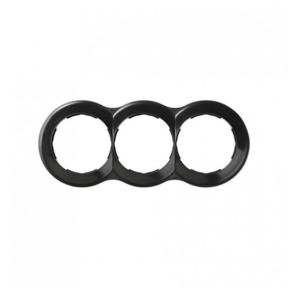 Фотография товара 'Simon 88630-38 Рамка на 3 поста, графит, S88'