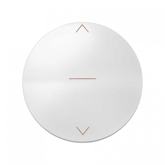 Фотография товара 'Simon 88033-30 Клавиша для выкл-ля жалюзи трехпозиционного с пикт."Стрелки", белый, S88'