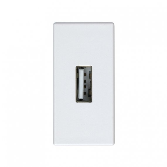 Фотография товара 'Simon 2701090-030 Розетка USB 2.0 (передача данных) узкая'