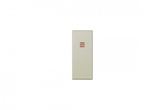 Фотография товара 'Simon 82011-61 Клавиша узкая для выкл-ля S75C с подсветкой, сл.кость, S82Centr'