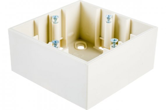 Фотография товара 'Simon 1590751-031 Коробка подъемная на 1 пост, сл.кость, S15'