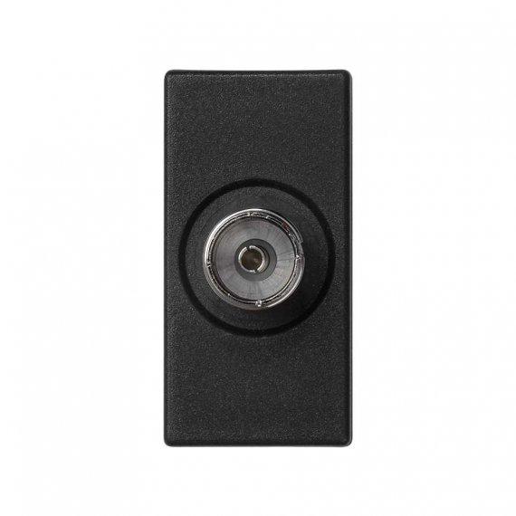 Фотография товара 'Simon K102B-14 Розетка узкая TV, графит, K45, Connect'