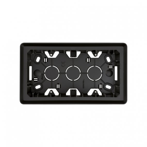 Фотография товара 'Simon 8200760-038 Коробка подъемная на 2 поста, графит, S82D'