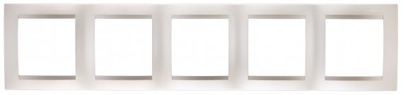 Фотография товара 'Simon 1500650-034 Рамка на 5 постов, шампань, S15'