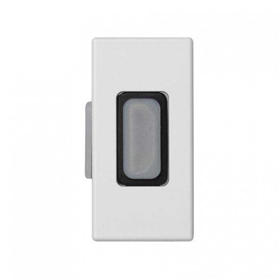 Фотография товара 'Simon K129B-9 Розетка узкая HDMI v1.3, белый, K45, Connect'