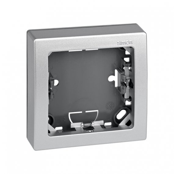 Фотография товара 'Simon 73610-63 Рамка на 1 пост цвета алюминий 73 Loft'