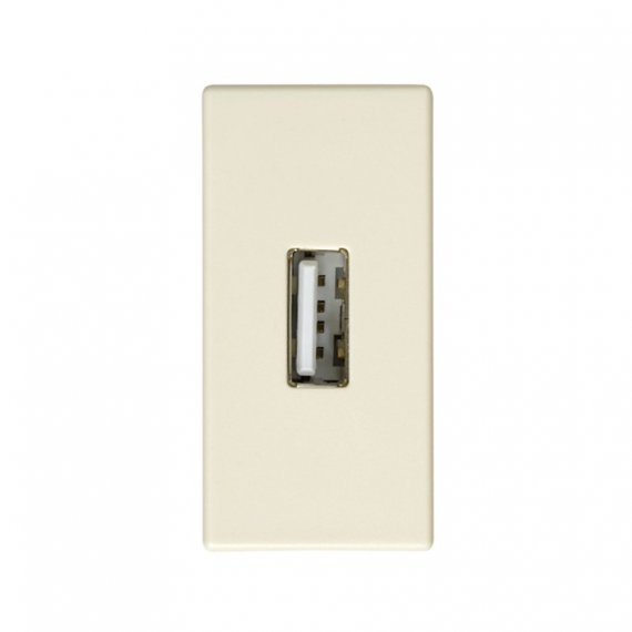 Фотография товара 'Simon 2701090-031 Розетка USB 2.0 (передача данных) узкая'