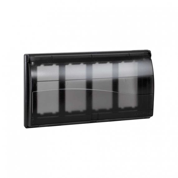 Фотография товара 'Simon SBMT402-14 Рамка с крышкой настенного блока встр/монтажа CIMA Pro, 4 двойных поста'