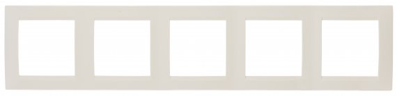 Фотография товара 'Simon 1500650-031 Рамка на 5 постов, сл.кость, S15'