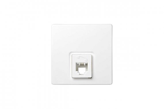 Фотография товара 'Simon 73480-60 Телефонная розетка RJ11, 4 контакта, S73 Loft'