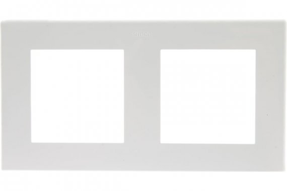 Фотография товара 'Simon 2400620-030 Рамка на 2 поста, белый, S24'