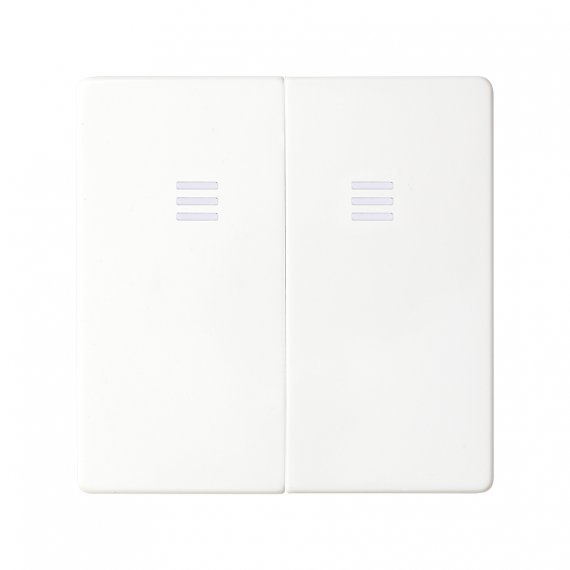 Фотография товара 'Simon 8202025-030 Клавиша двойная для вык-ля с голубой подсв., белый, S82'