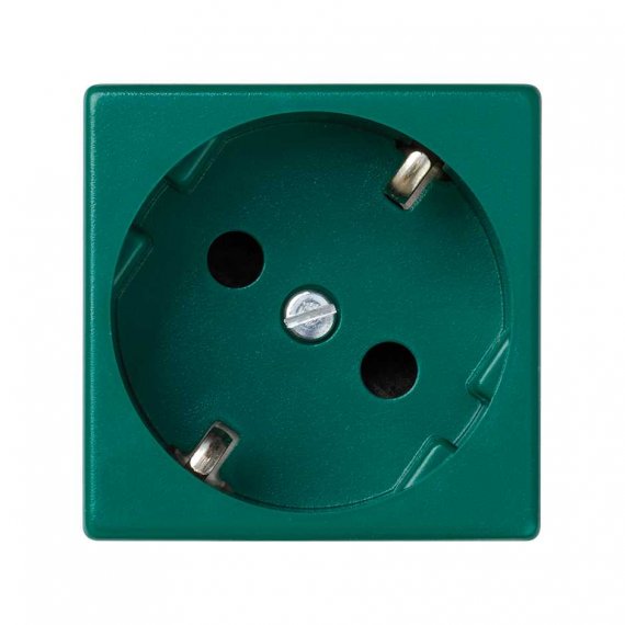 Фотография товара 'Simon K11-27 Розетка со шторками Schuko 2Р+Е 16A 250В'