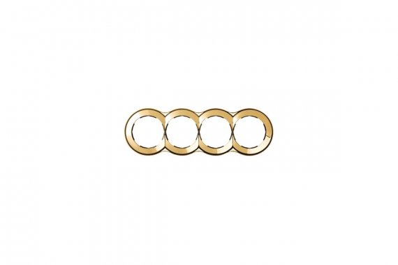 Фотография товара 'Simon 88640-36 Рамка на 4 поста, золото, S88'