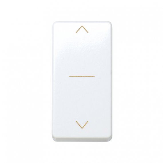 Фотография товара 'Simon 27333-64 Выключатель трехпозиционный для жалюзи узкий с фиксацией, 10A 250В'