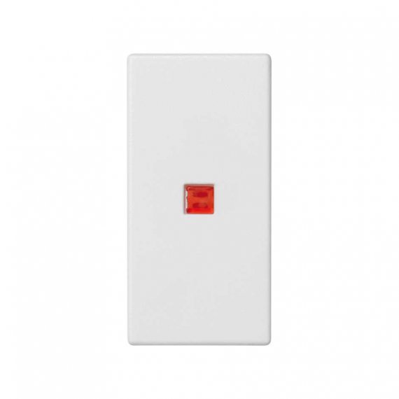 Фотография товара 'Simon K115-9 Клавиша узкая для выключателя с индикацией, белый, K45, Connect'