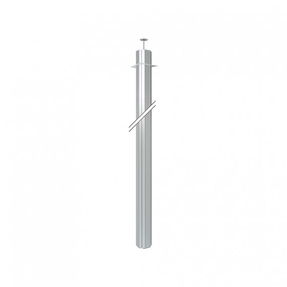 Фотография товара 'Simon ALK5400-8 Колонна потолочная алюминиевая, 4 стороны, длина 3.0м'