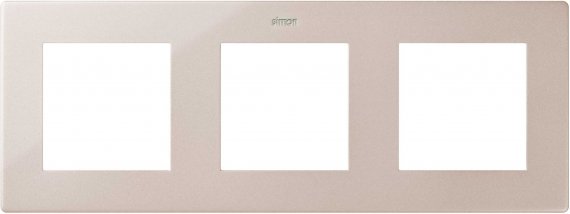 Фотография товара 'Simon 2400630-034 Рамка на 3 поста, шампань, S24'
