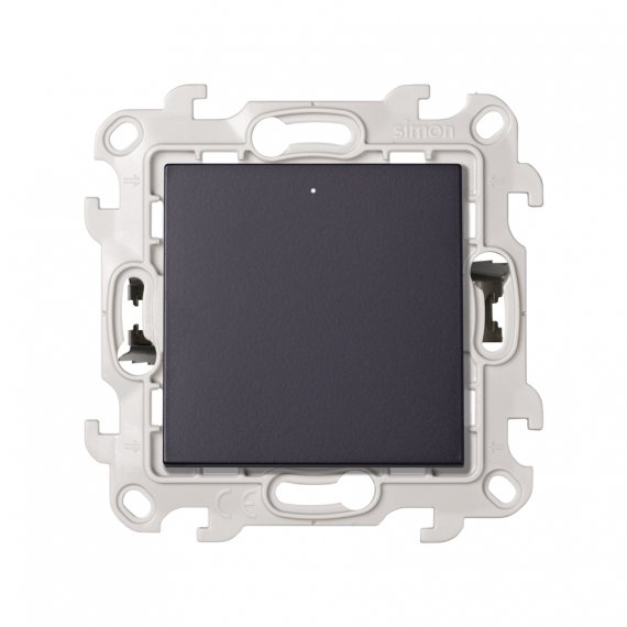 Фотография товара 'Simon 2420204-038 Переключатель (проходной) с подсветкой, 10AX 250В'