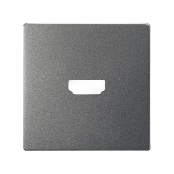Фотография товара 'Simon 8201094-096 Накладка для розетки HDMI, мат.титан, S82C'