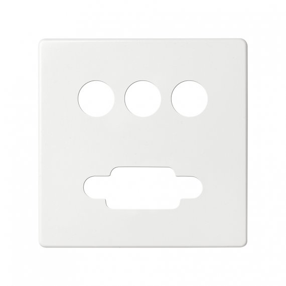 Фотография товара 'Simon 8200092-030 Накладка для розетки VGA+3RCA'