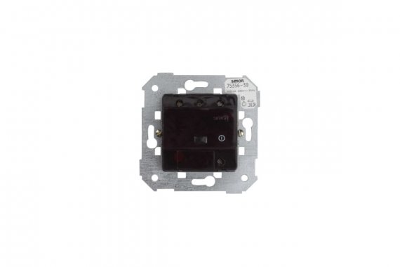 Фотография товара 'Simon 75356-39 Выключатель релейный с ИК-управлением, проходной, 2кВт 230В~, S75'