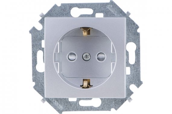 Фотография товара 'Simon 1591443-033 Розетка со шторками Schuko 2Р+Е, 16A 250В'