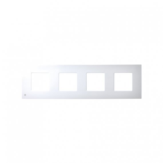 Фотография товара 'Simon 2700647-060 Накладка антибактериальная для рамки на 4 поста'