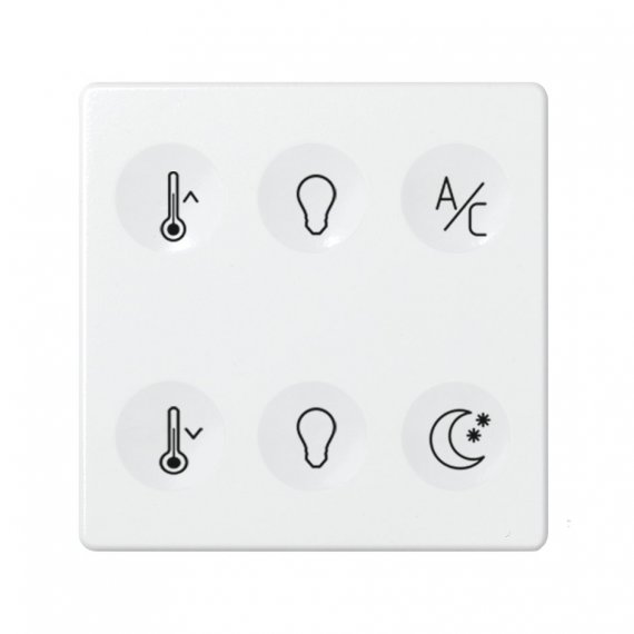 Фотография товара 'Simon 8000665-030 Сенсорная 6-кн панель, Т3 маркировка'