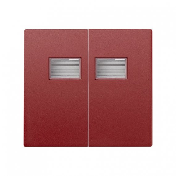 Фотография товара 'Simon 4400026-037 Сменные клавиши, красный, S44A'