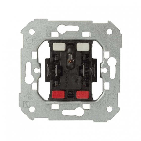 Фотография товара 'Simon 75254-39 Перекрестный выключатель (с 3-х мест) с подсветкой, 10AX 250В~, S75'