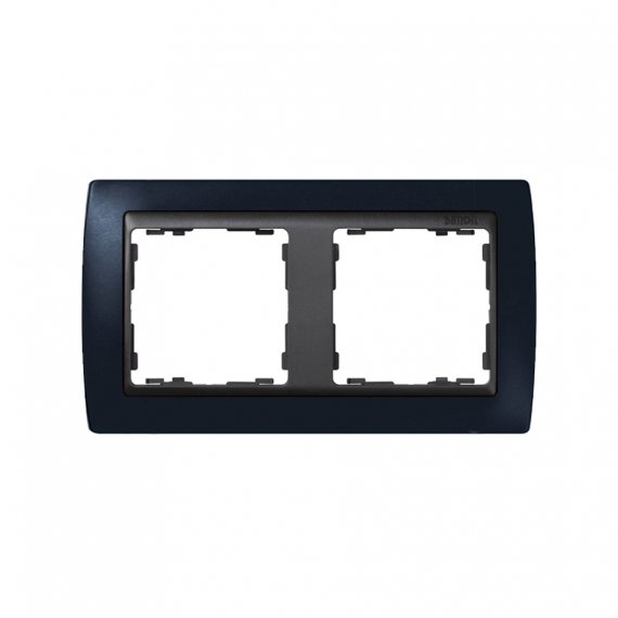 Фотография товара 'Simon 82822-32 Рамка на 2 поста, графит/графит, S82'