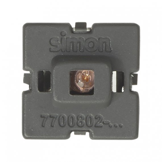 Фотография товара 'Simon 7700802-037 Блок LED-подсветки с красным свечением для 77x, S77'