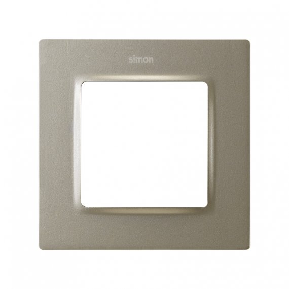 Фотография товара 'Simon 8200617-094 Рамка на 1 пост, мат.шампань, S82C'