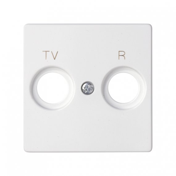 Фотография товара 'Simon 8200053-090 Накладка для розетки R-TV+SAT с пикт."TV R"'