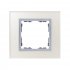 Фотография товара 'Simon 82917-62 Рамка на 1 пост, стекло, серебро/алюминий, S82N'