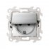 Фотография товара 'Simon 2420448-033 Розетка IP44 с крышкой и шторками Schuko 2Р+Е, 16A 250В'