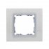 Фотография товара 'Simon 82917-34 Рамка на 1 пост, металл, мат.сталь/алюминий, S82N'