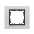 Фотография товара 'Simon 82817-31 Рамка на 1 пост, металл, мат.сталь/графит, S82N'